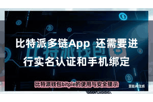 比特派多链App 还需要进行实名认证和手机绑定