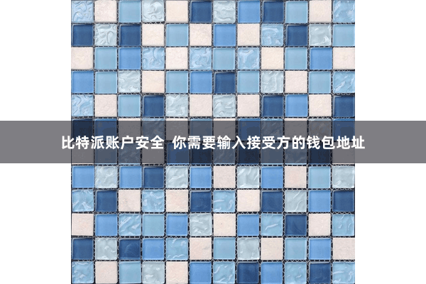 比特派账户安全  你需要输入接受方的钱包地址